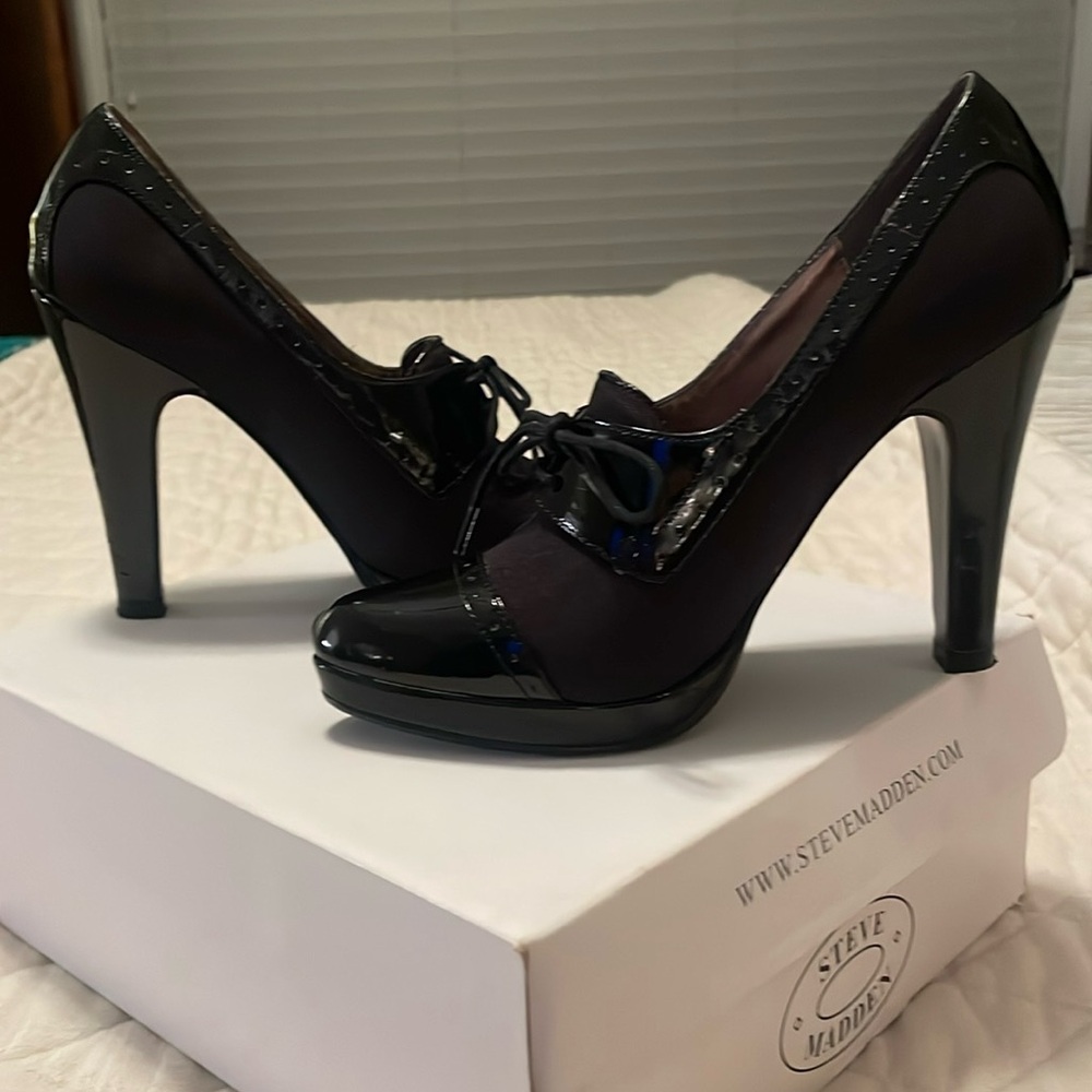 Steve Madden Reilly black multi size 7